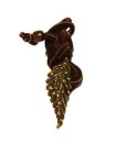 画像2: {FLYOVER} Leaf eye Pendant top ＜Brass＞ (2)