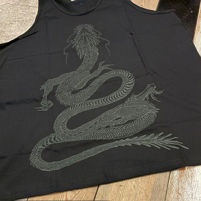画像3: {FLYOVER} Tiger & Dragon Tank top