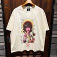 画像1:  {EROSTIKA} “MOMOE BOSATSU” Square T-Shirt (1)