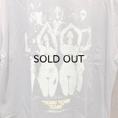 画像2:  {EROSTIKA} “TRASH! TRASH! TRASH!” Square T-Shirt