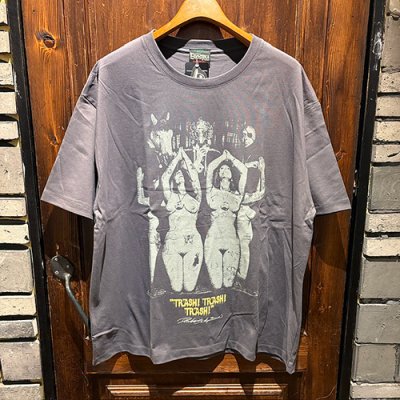画像1:  {EROSTIKA} “TRASH! TRASH! TRASH!” Square T-Shirt
