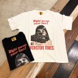 画像1: {MONSTOR TIMES} MONSTOR GREETING “Right across your face” Tee Shirt SS (1)