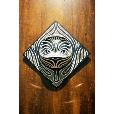 画像1: {仙台仮面展} DAHRMASK "TRIBE" GHOST