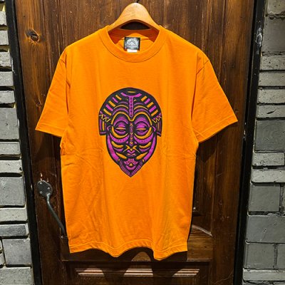 画像1: {仙台仮面展} "仙台仮面展" S/S T-SHIRTS (ORANGE)