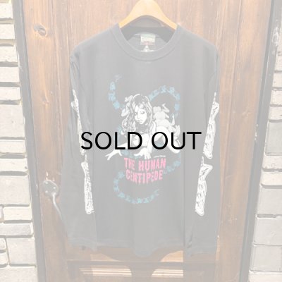 画像1:  {EROSTIKA} “ムカデ人間 xRockin’ Jelly Bean" Long Sleeve T-shirt