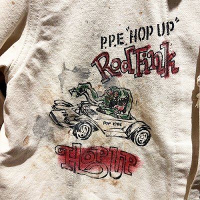 画像4: {POP EYES} HOP UP POST COVERALL -paint-