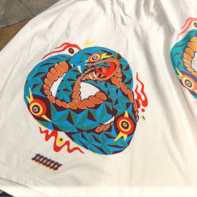 画像5: {NO MAD NUMSKULL} "OUROBOROS" S/S T-SHIRTS (FULL COLOR MULTI PRINT)