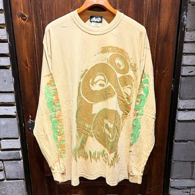 画像1: {NO MAD NUMSKULL} "MASKMAN" L/S T-SHIRTS (XLsize)