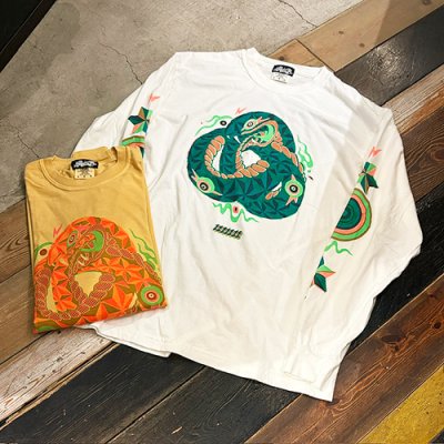 画像1: {NO MAD NUMSKULL} "OUROBOROS" L/S T-SHIRTS (Lsize)