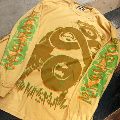 画像2: {NO MAD NUMSKULL} "MASKMAN" L/S T-SHIRTS (XLsize)