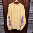画像1: {NO MAD NUMSKULL} "Geometry" L/S T-SHIRTS (Mustard) (1)