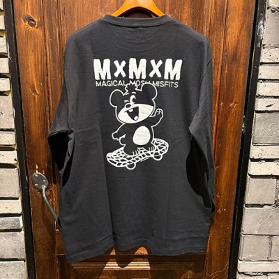 画像2: {MAGICAL MOSH MISFITS × でん六 } “ピーナッツスケボーとでんちゃん” LONG TEE