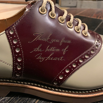 GLADHAND×REGAL} SADDLE SHOES