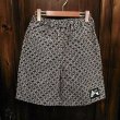 画像1: {NO MAD NUMSKULL} ORIGINAL PATTERN SHORT PANTS / "死" (1)