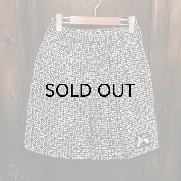 画像1: {NO MAD NUMSKULL} ORIGINAL PATTERN SHORT PANTS / "死" (1)