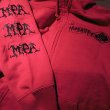 画像3: {MOMENTARY PSYCHO ART} MULTI PRINT ZIP PARKA / PINK (3)