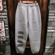 画像2: {MOMENTARY PSYCHO ART} DEMON FACE SWEAT PANTS / GRAY (2)