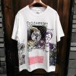 画像1: {MOMENTARY PSYCHO ART} RFD "4" Anniversary MULTI PRINT T-SHIRTS / WHITE (1)