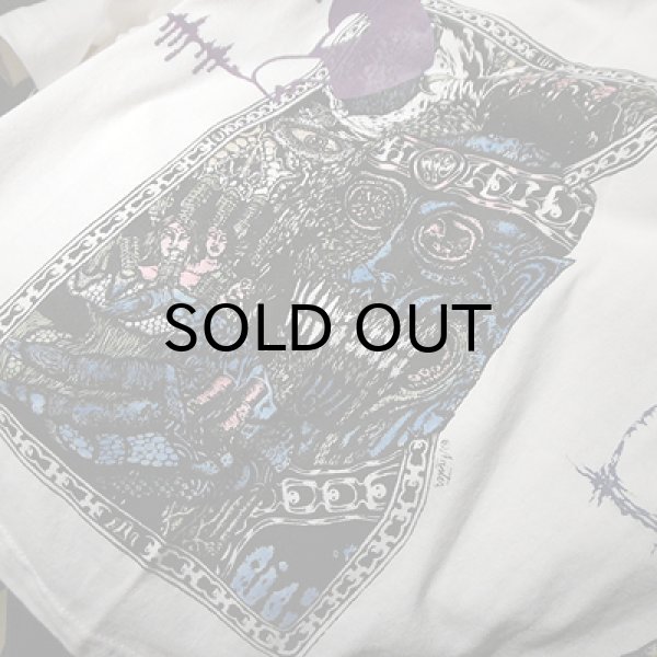 画像3: {MOMENTARY PSYCHO ART} RFD "4" Anniversary MULTI PRINT T-SHIRTS / WHITE (3)