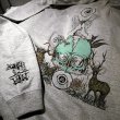 画像3: {MOMENTARY PSYCHO ART} "Letter From The North" L/S T-SHIRTS / GRAY (3)