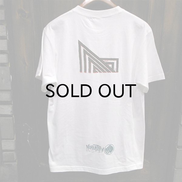 画像2: {MOMENTARY PSYCHO ART} "Letter From The North" MULTI PRINT T-SHIRTS / WHITE (2)