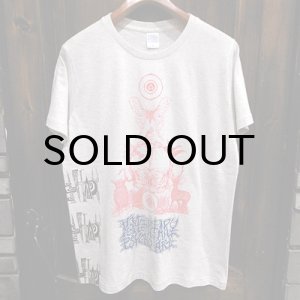 画像: {MOMENTARY PSYCHO ART} "Letter From The North" MULTI PRINT T-SHIRTS / OAT MEAL