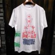 画像1: {MOMENTARY PSYCHO ART} "Letter From The North" MULTI PRINT T-SHIRTS / WHITE (1)