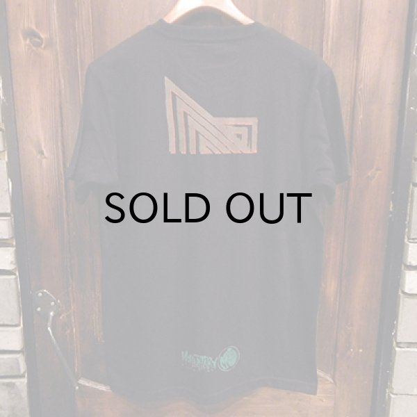 画像2: {MOMENTARY PSYCHO ART} "Letter From The North" MULTI PRINT T-SHIRTS / BLACK (2)