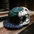 画像1: {NO MAD NUMSKULL} CYCLE CAP / "MULTI" / CRAZY PATTERN (1)