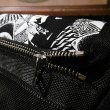 画像6: {NO MAD NUMSKULL × AMOA} MESSENGER BAG SET - M / "EYE" / 生成り×BLACK (6)