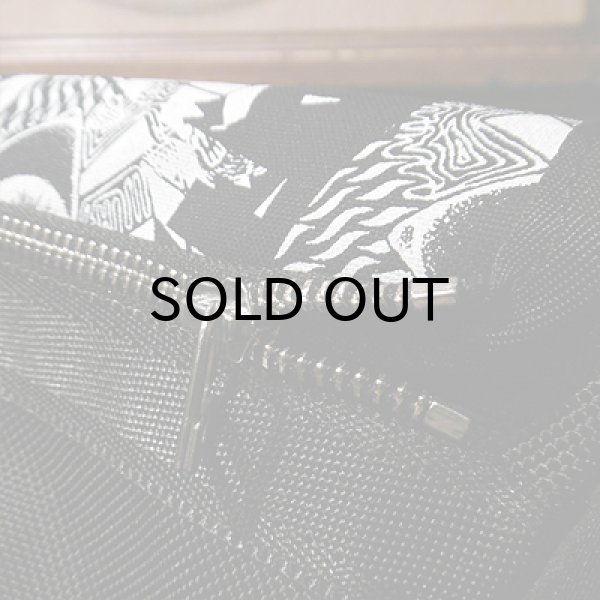 画像6: {NO MAD NUMSKULL × AMOA} MESSENGER BAG SET - M / "EYE" / 生成り×BLACK (6)