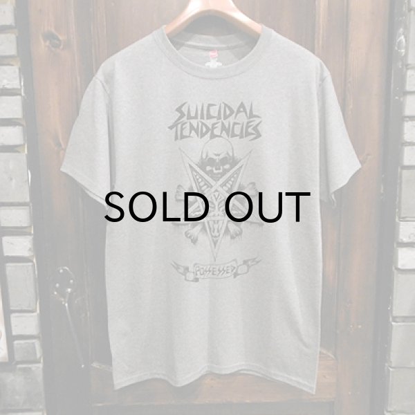 画像1: {SUICIDAL TENDENCIES} "possessed" T-SHIRTS / GRAY (1)