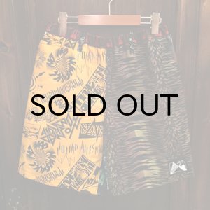 画像: {NO MAD NUMSKULL} ORIGINAL PATTERN SHORT PANTS / CRAZY PATTERN / L