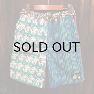 画像: {NO MAD NUMSKULL} ORIGINAL PATTERN SHORT PANTS / CRAZY PATTERN / M