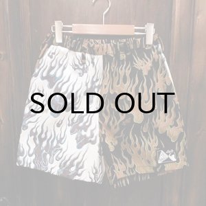 画像: {NO MAD NUMSKULL} ORIGINAL PATTERN SHORT PANTS / FIRE / (S)