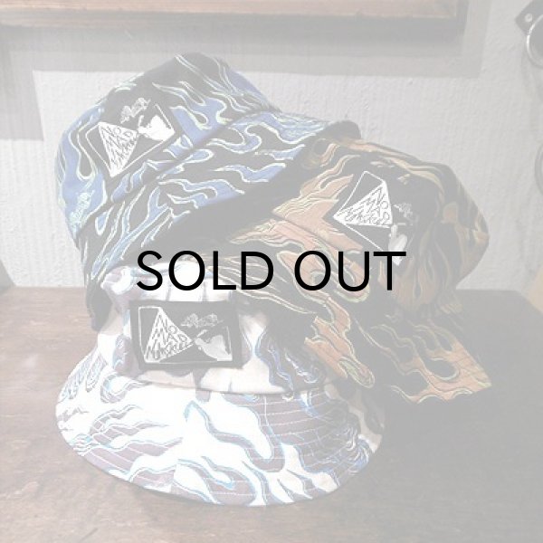 画像1: {NO MAD NUMSKULL} BUCKET HAT / "FIRE" (1)