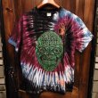 画像1: {MOMENTARY PSYCHO ART × D.Y.E} "DEMON FACE" TIE-DYE S/S T-SHIRTS / (L) (1)