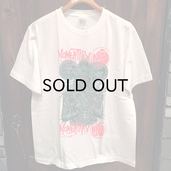 画像1: {MOMENTARY PSYCHO ART} "Ignorance" S/S T-SHIRTS / WHITE / (L) (1)