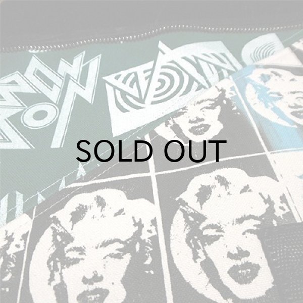 画像2: {NO MAD NUMSKULL × AMOA} MESSENGER BAG - FLAP / "NOISE×Monroe" / (S) (2)