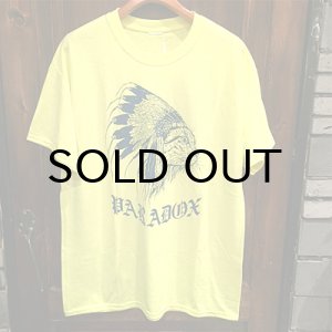 画像: {PARADOX} "Indian cat" S/S T-SHIRTS / 蛍光YELLOW