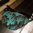 画像3: {NO MAD NUMSKULL} WAIST POUCH - BIG / "MOUNTAIN" / BLACK×BROWN (3)