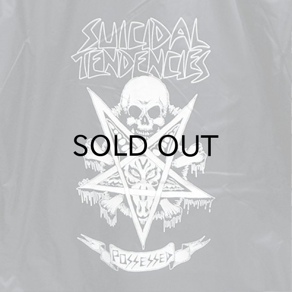 画像4: {SUICIDAL TENDENCIES} "Possessed" COACH JACKET / NAVY (4)