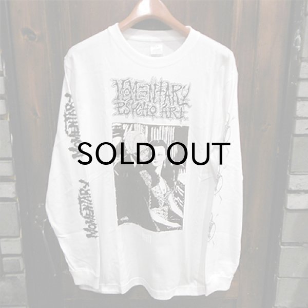 画像1: {MOMENTARY PSYCHO ART} "WINDOW" L/S T-SHIRTS / WHITE (1)