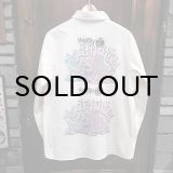 画像: {MOMENTARY PSYCHO ART}  "demented" L/S SHIRTS / 生成り / (L)