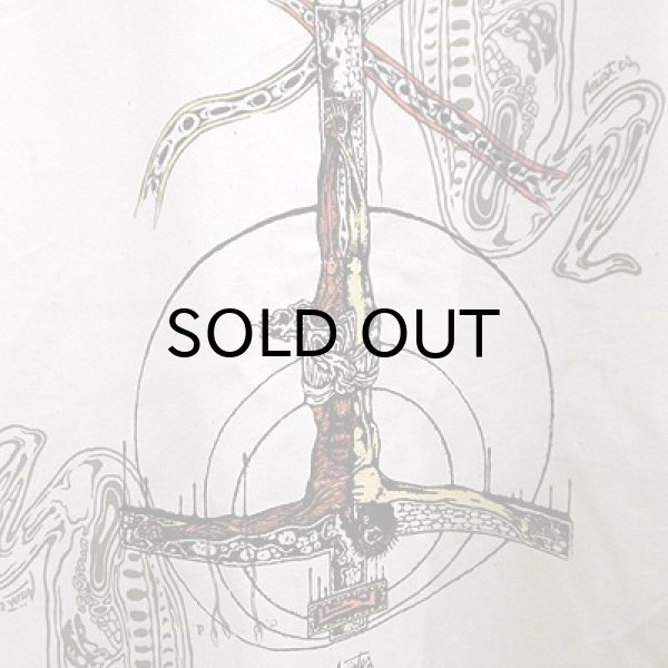 画像3: {MOMENTARY PSYCHO ART}  "Christ" L/S SHIRTS / 生成り / (L) (3)