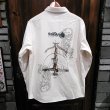 画像1: {MOMENTARY PSYCHO ART}  "Christ" L/S SHIRTS / 生成り / (XL) (1)