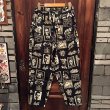 画像2: {NO MAD NUMSKULL} ORIGINAL PATTERN LONG PANTS / "PATCH" / BLACK×BEIGE (2)