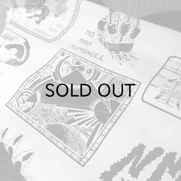 画像7: {NO MAD NUMSKULL} WAIST POUCH - BIG / "PATCH" (7)