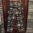 画像1: {NO MAD NUMSKULL} ORIGINAL PATTERN LONG PANTS / "PATCH" / BLACK×BEIGE (1)