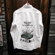 画像1: {PARADOX} "WAR IS OLD" B/D L/S SHIRT / WHITE / L (1)